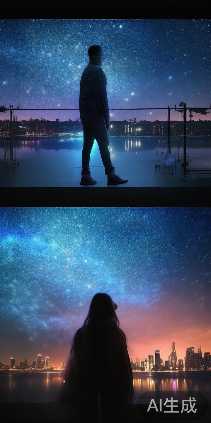 这一技术的核心在于通过后期剪辑或实时处理，将真人拍